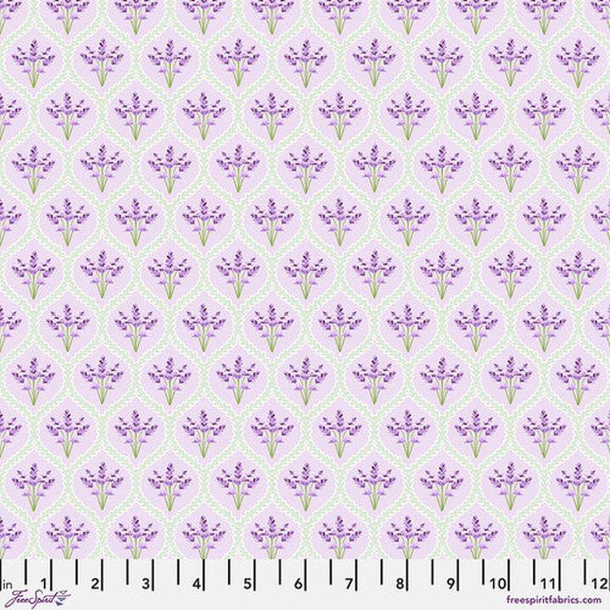 Fabric FreeSpirit Lavender Violetta New Traditional by the Quarter Yard PWLA009LAVENDER