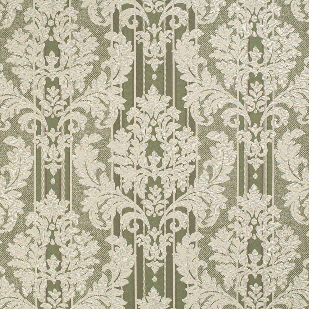 D3268 Damask,Stripe Juniper Palisade Green Charlotte Fabrics