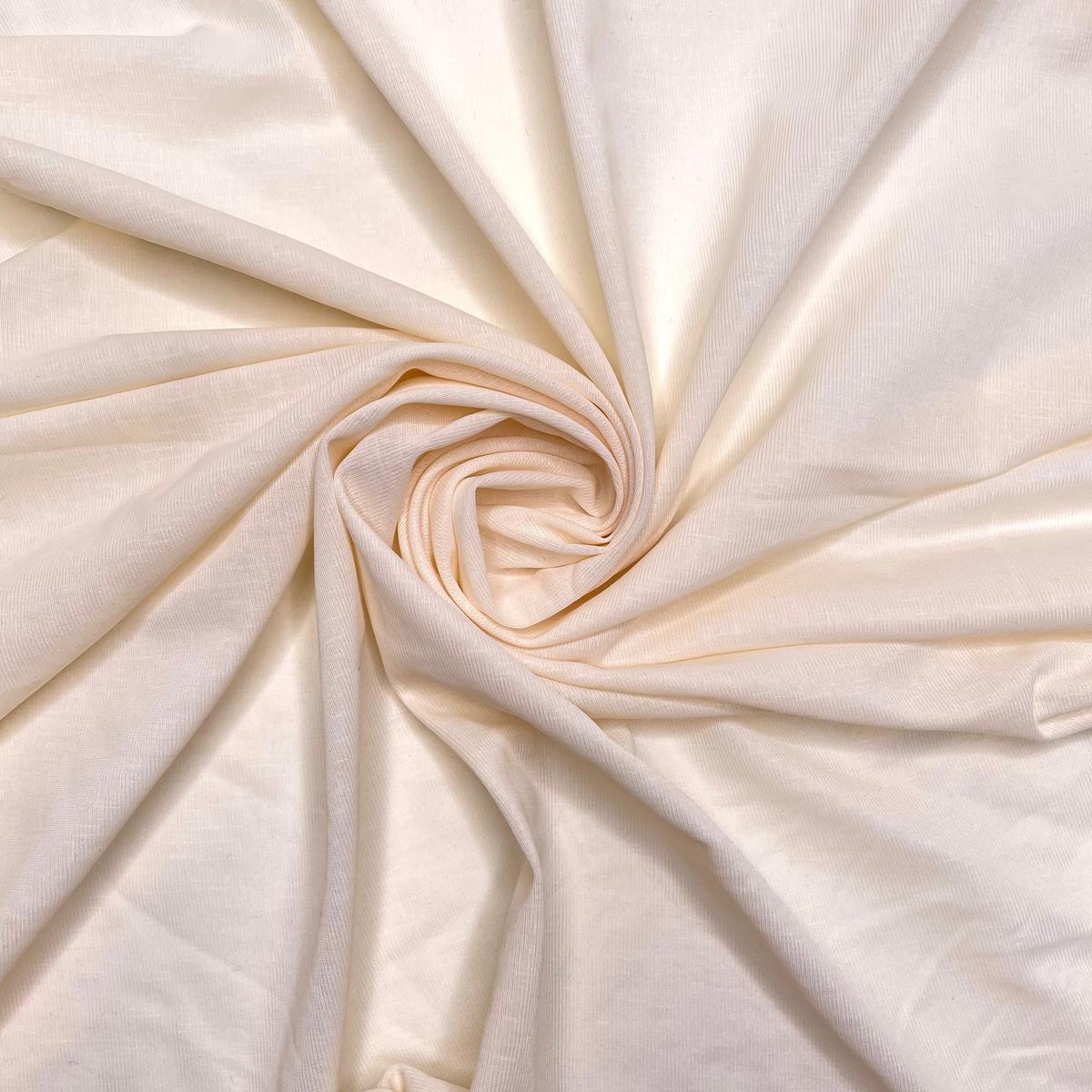 Silky Soft - Vintage Polyester Blend Knit - Cream - Bundles
