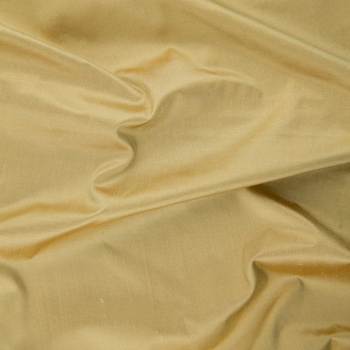 Tan Gold Silk Shantung 54" Fabric