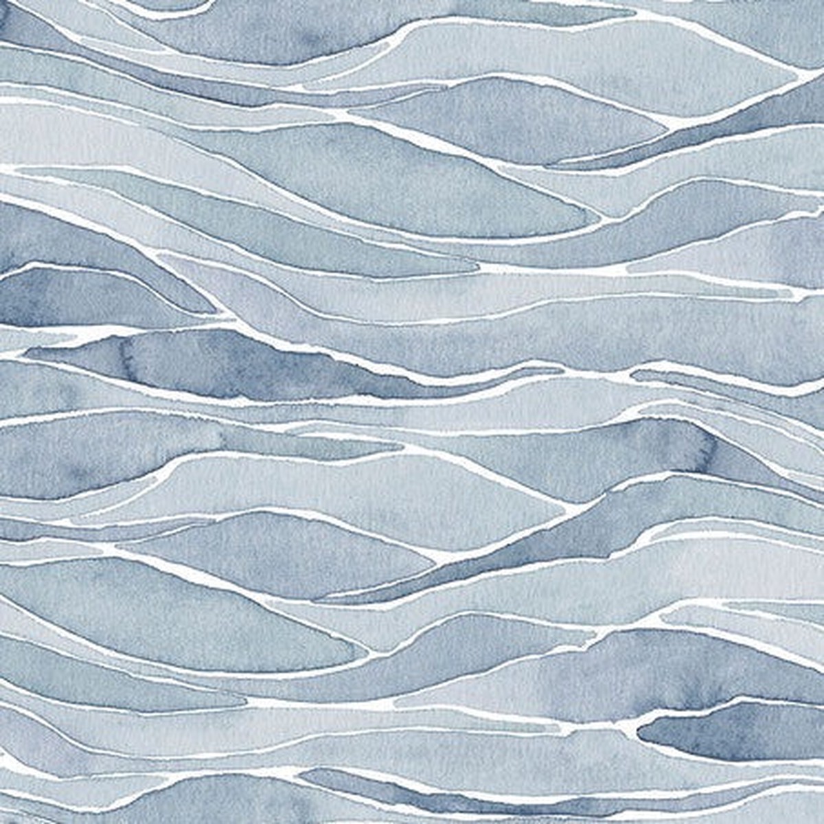 Shell Rummel - Sea Sisters - Crest in Silver Blue