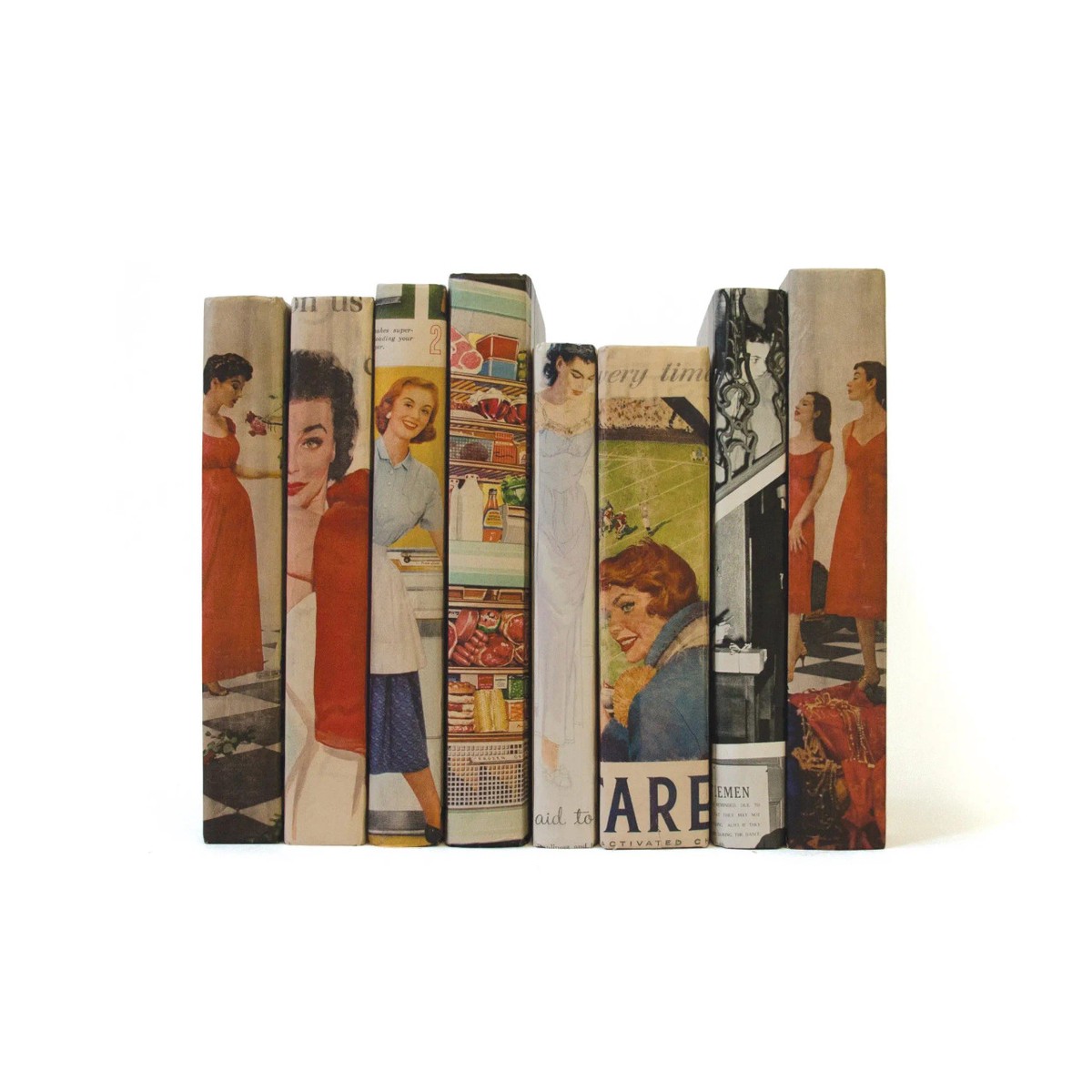 Go Home Ltd - Linear Foot of Recycled Vintage US Magazine Books