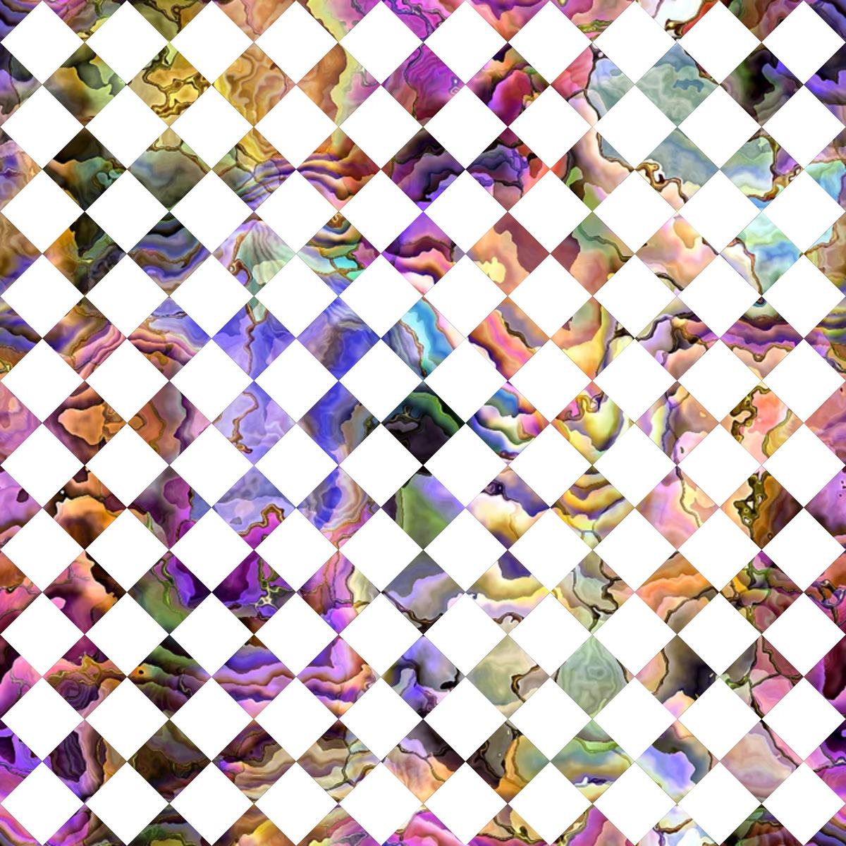Oyster Shell Pattern 24 Quilting Cotton Fabric