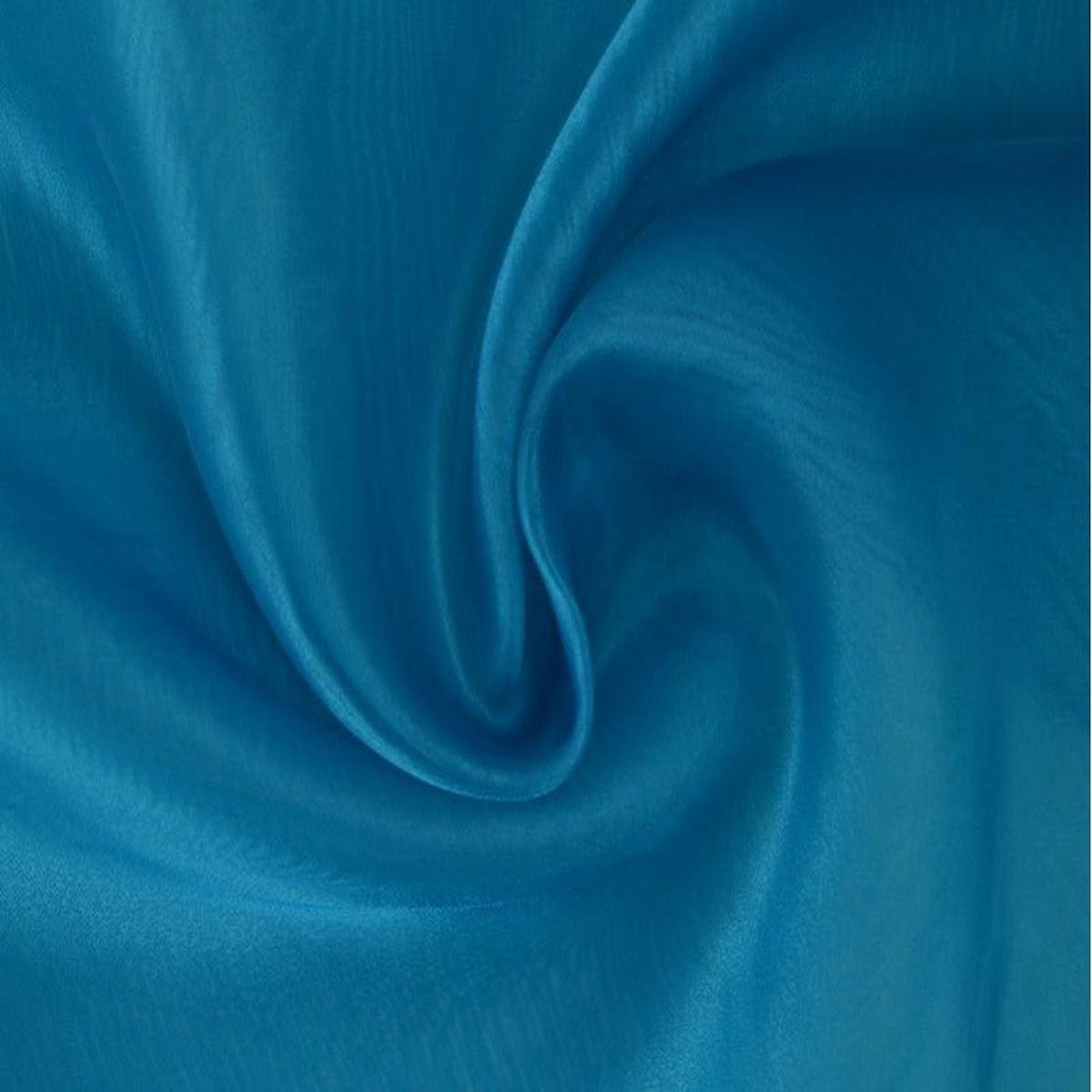 Organza lagoon blue 25 g/m