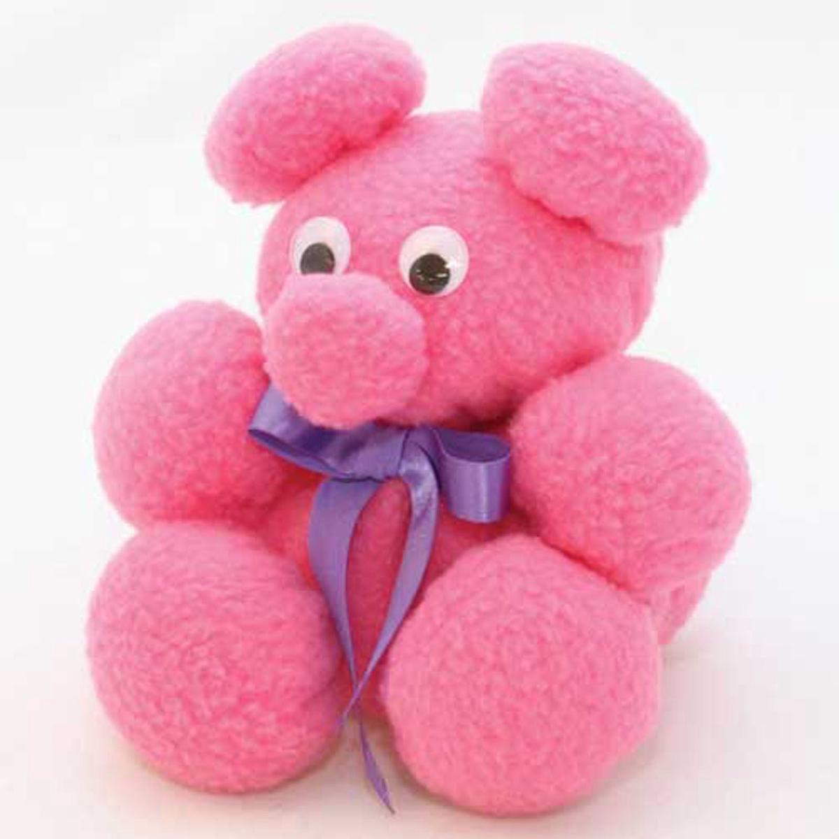 4" Potbelly Pig Ready-to-Sew Kit - Pink