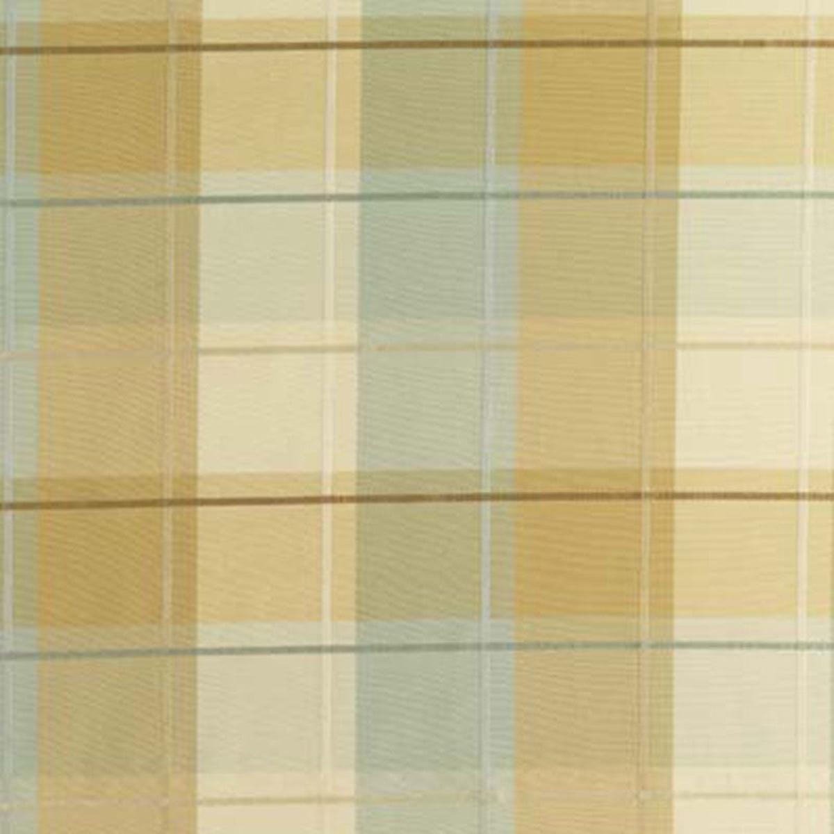 Coin Silk Plaid Aqua Fabric
