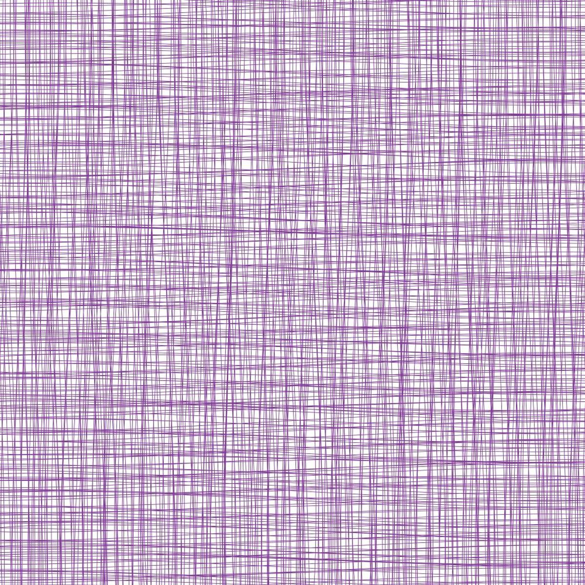 Pencil Hatching Fabric - Grape