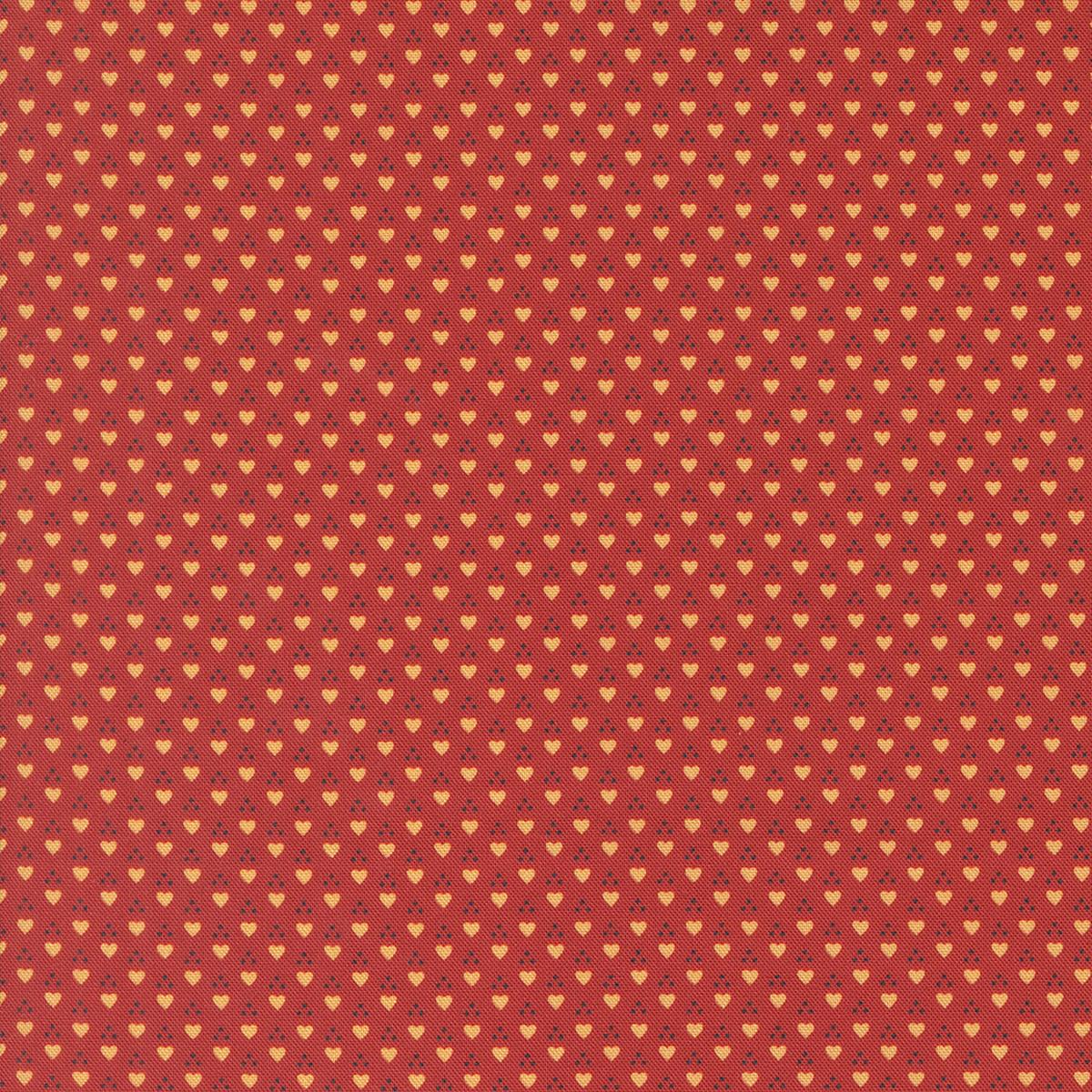 Sally's Stitches Quilt Fabric - Sweetheart Blenders in Turkey Red - 31717 11
