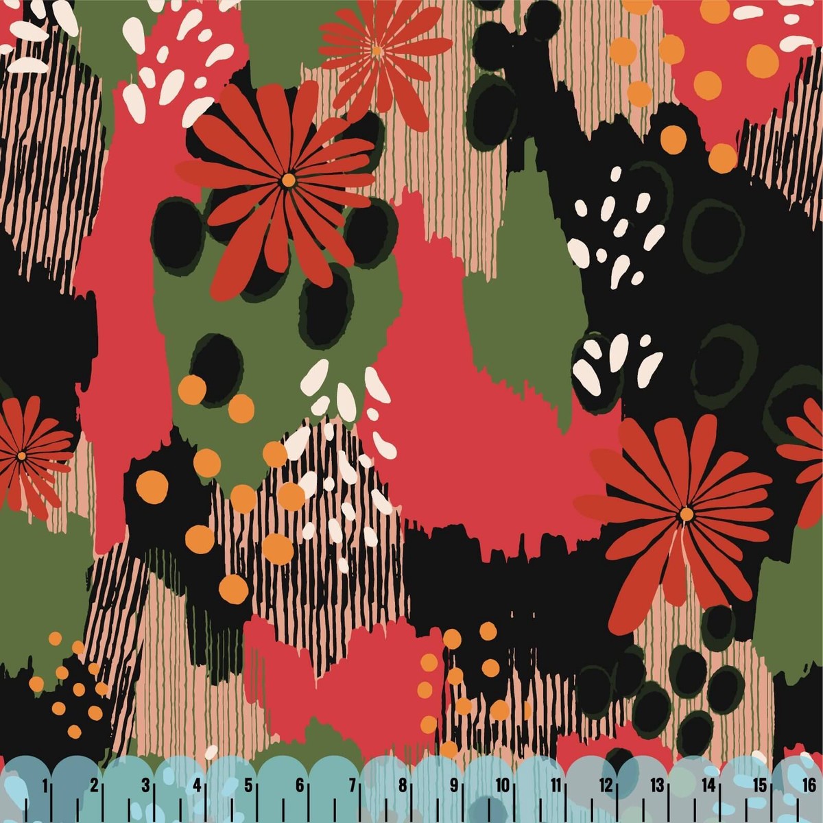 In Bloom - Violet Streak (Modal Rayon)