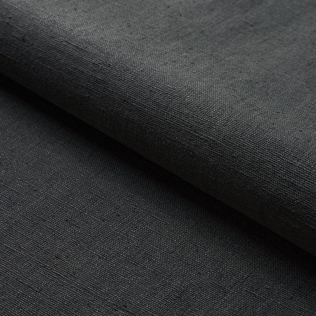 SCHUMACHER PERFECT BASICS: LINEN MARCO PERFORMANCE LINEN PLAINS,HIGH PERFORMANCE PLAINS,HIGH PERFORMANCE CHARCOAL - 82624