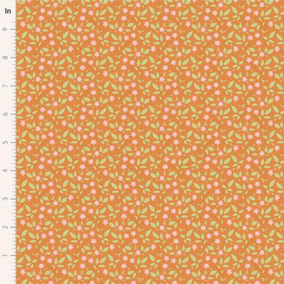 Fabric SUNDAY BRUNCH Blenders TIPSY GINGER by TILDA, TIL110120 - 1 yd. cut
