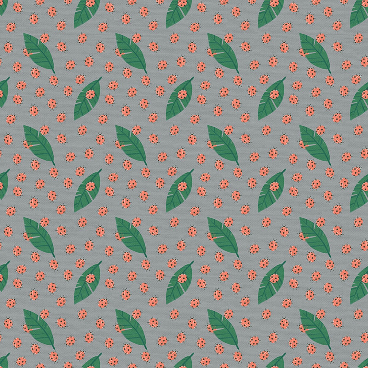 Lady Bugs - Grey