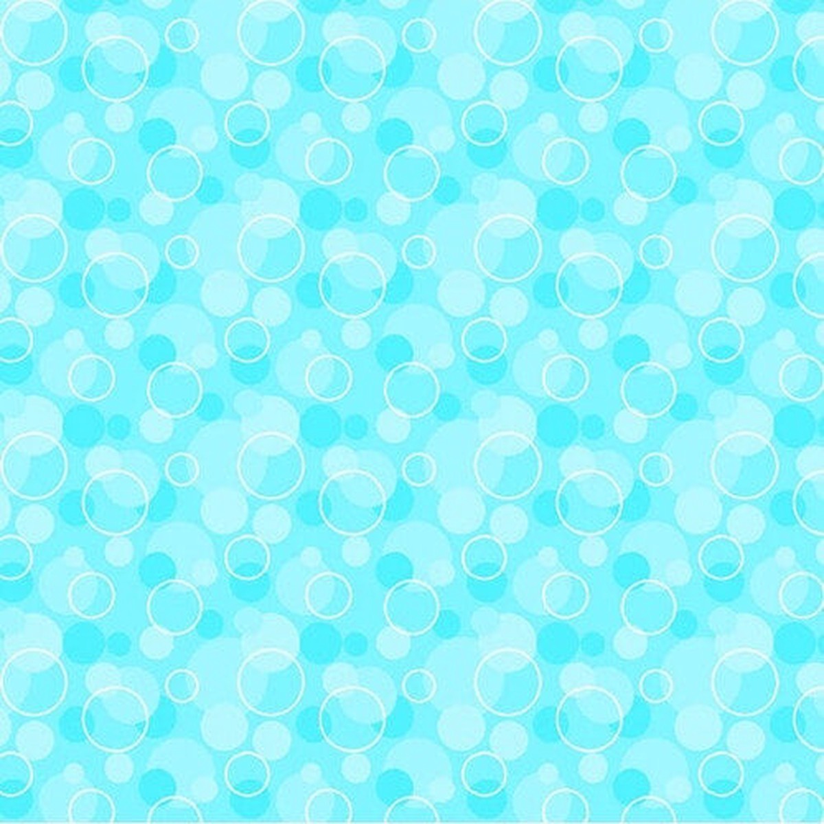 Comfy Flannel - Bubble Dots - Aqua 44"/45" Cotton Flannel Fabric per yard