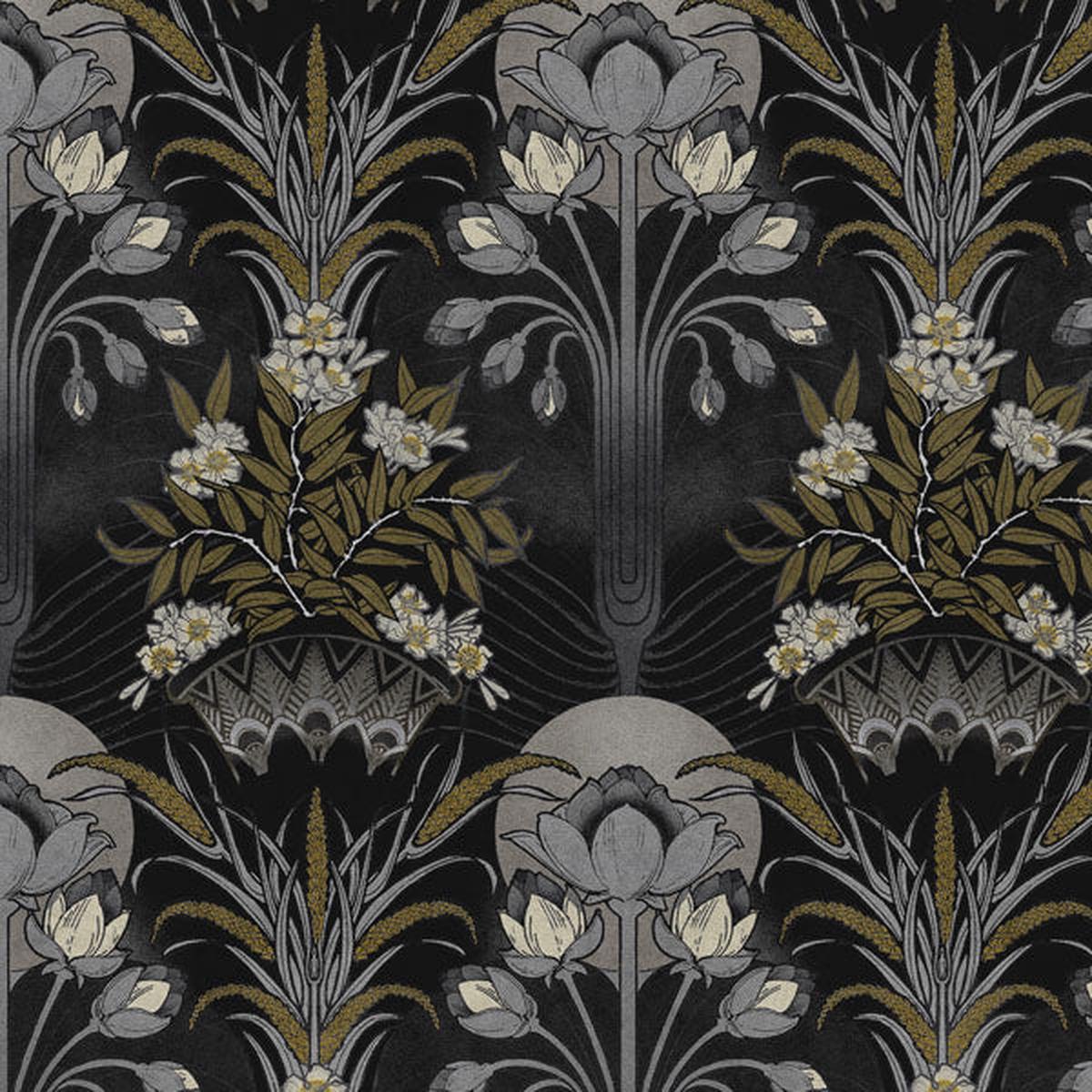 Laurence Llewelyn Bowen - Gin On The Nile - Anthracite | Order Sample | Non FR