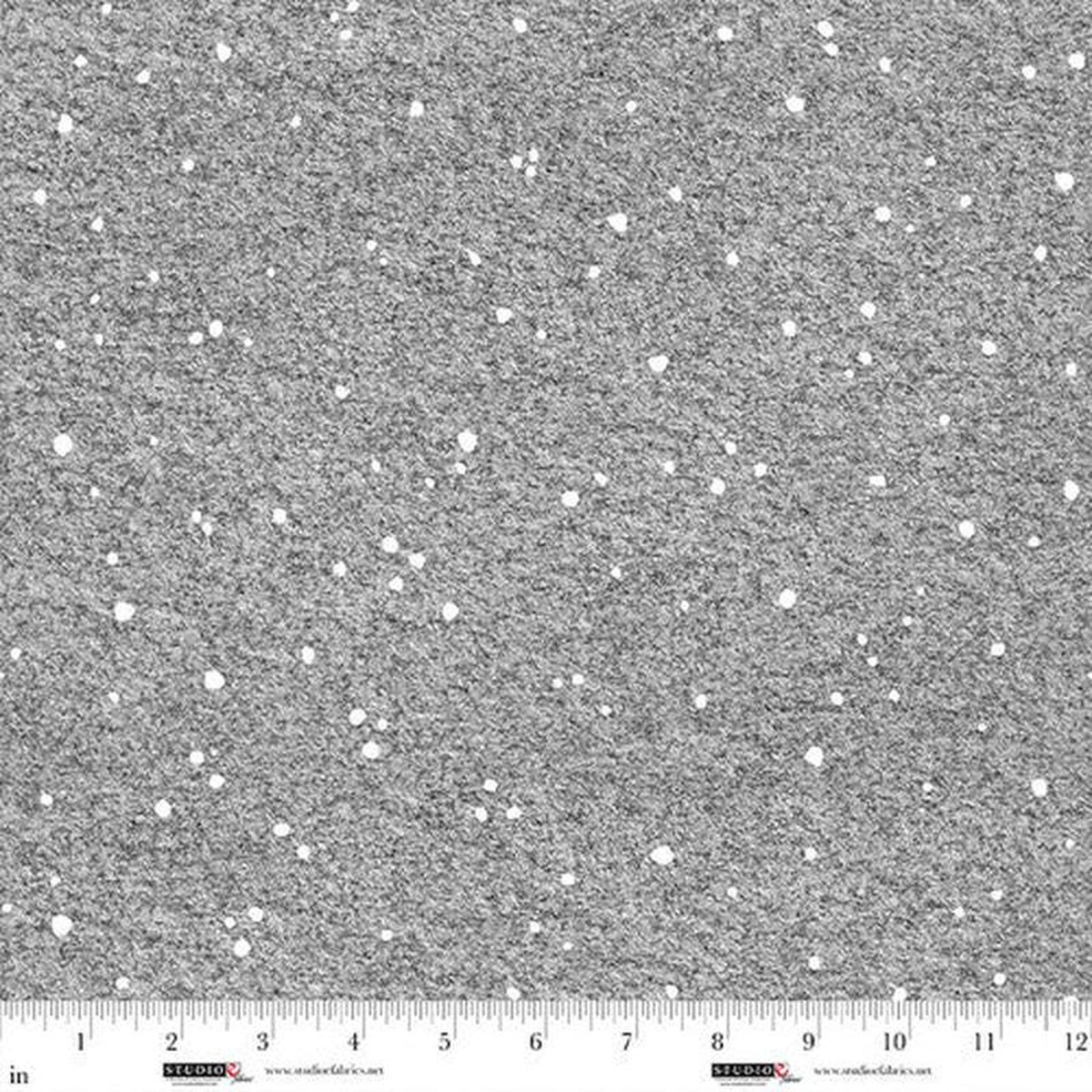 Fabric Studio E Silver It8217s Snowing Snowy Days 038 Frosty Nights by the Quarter Yard 8467-91