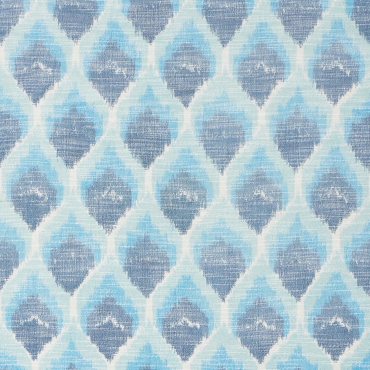 SCHUMACHER IKAT COLLECTION ODISHA IKAT PATTERN WOVENS PATTERN WOVENS BLUES - 72641