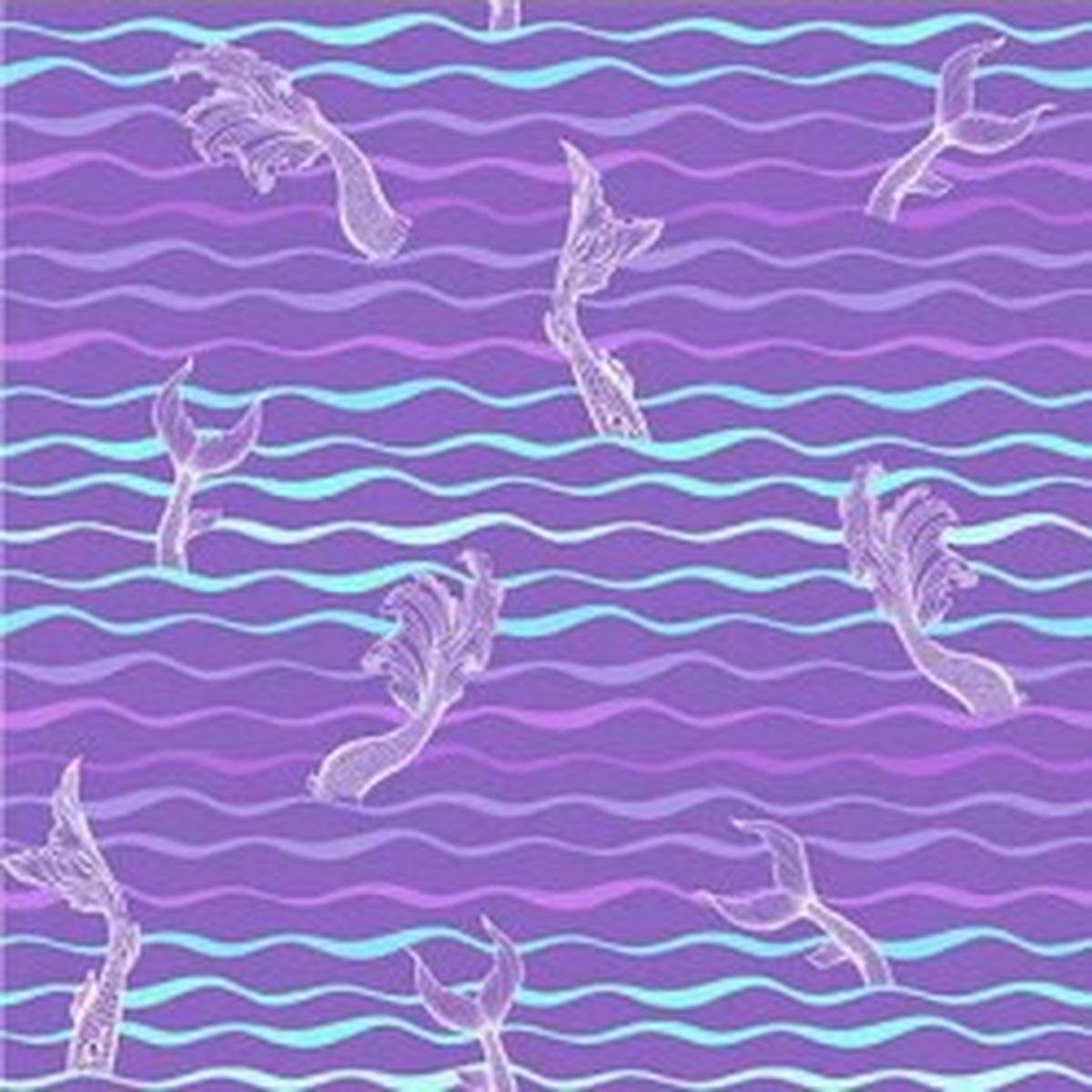Michael Miller - Divine Oceania - Aimee Stewart - Wavetails Crocus