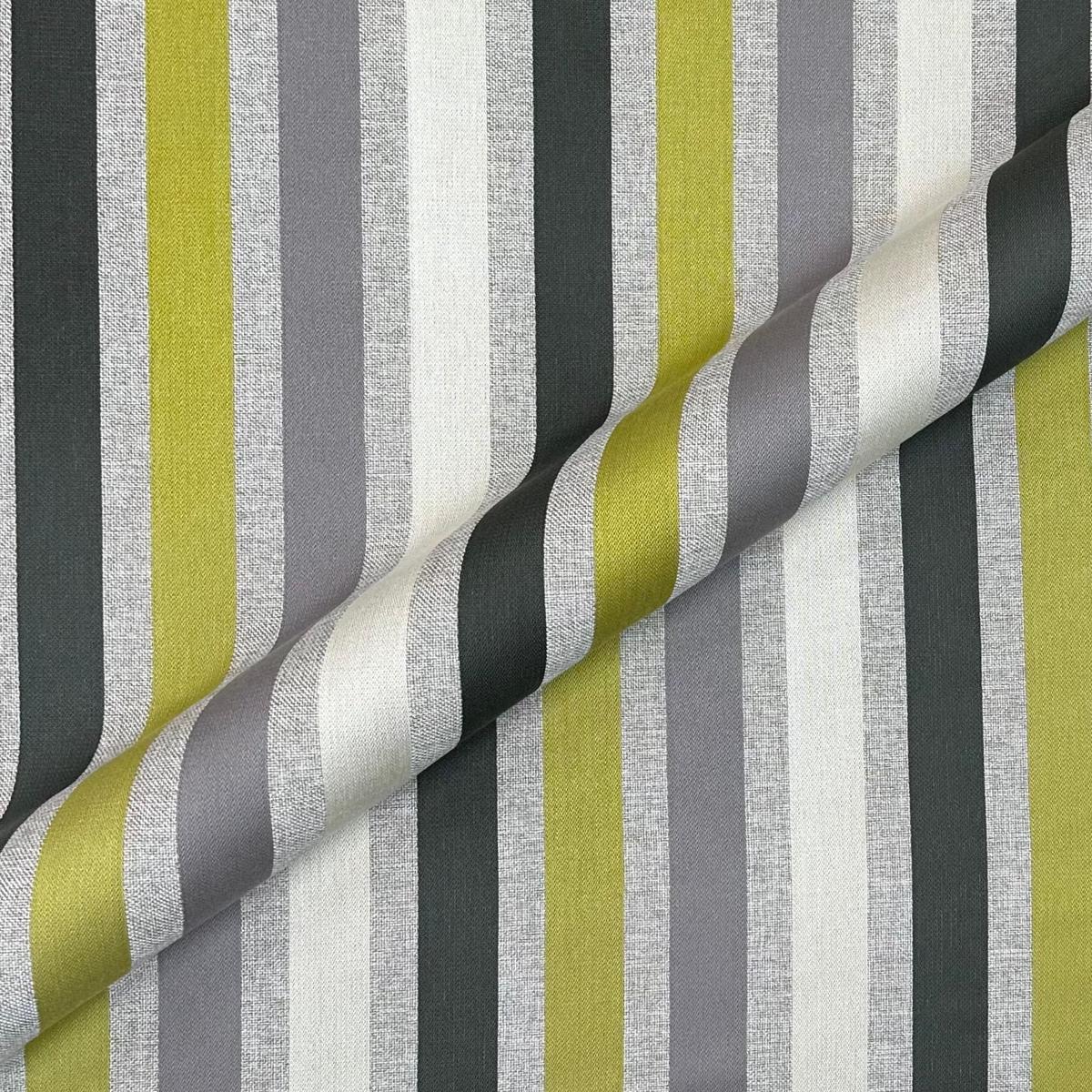 Calypso Multicolor Mid Century Stripe Upholstery Fabric 55"
