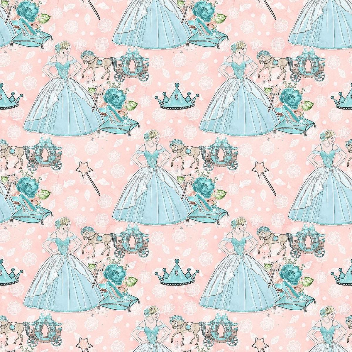 Fairytale Wonderland Pattern #1 Fabric