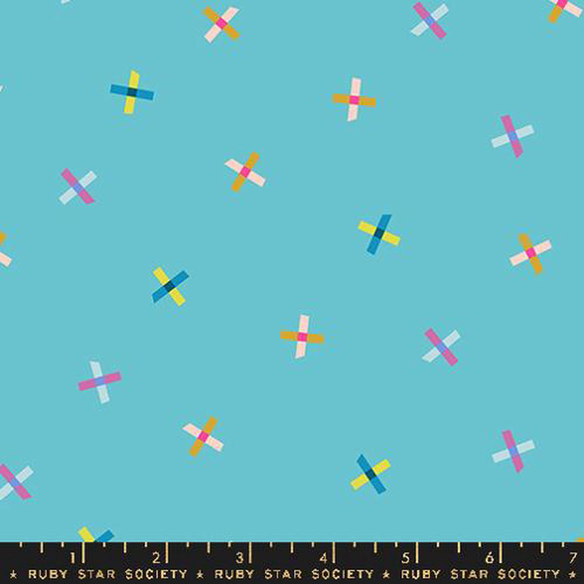 Moda - Washi Plus Turquoise RS1103 15 Ruby Star