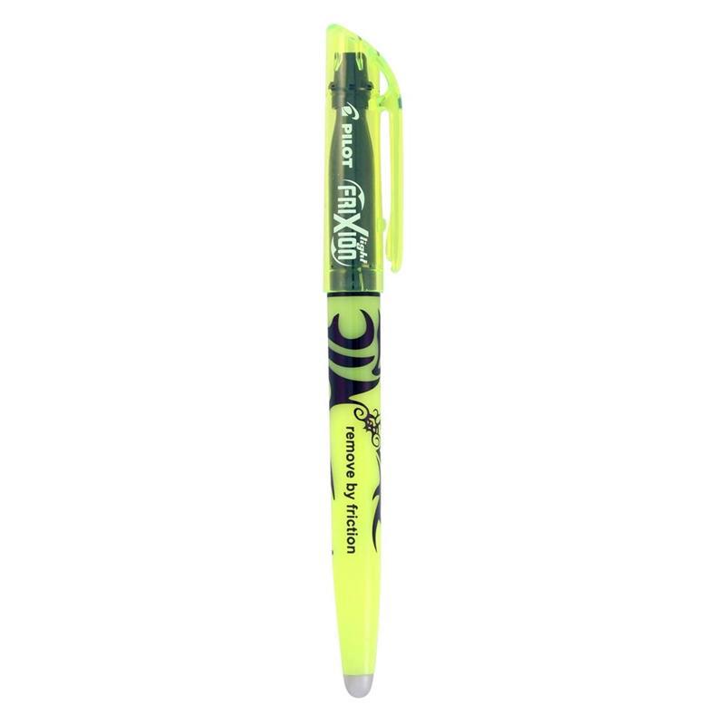 Pilot FriXion 12pk FXL-YEL Yellow Light Erasable Highlighters