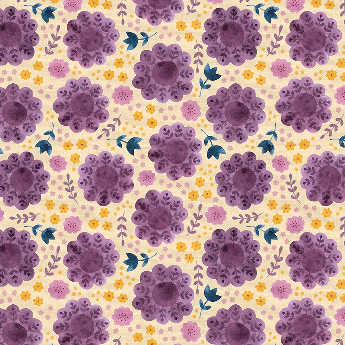 In Love With Purple - Yellow