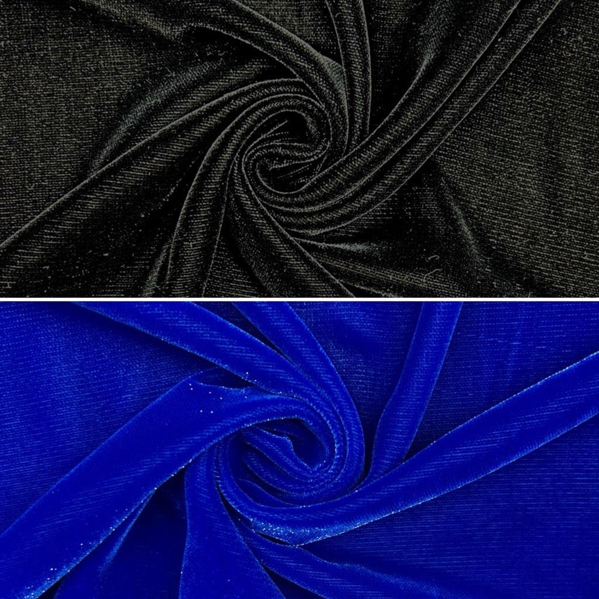 Light Sparkle Velvet Fabric