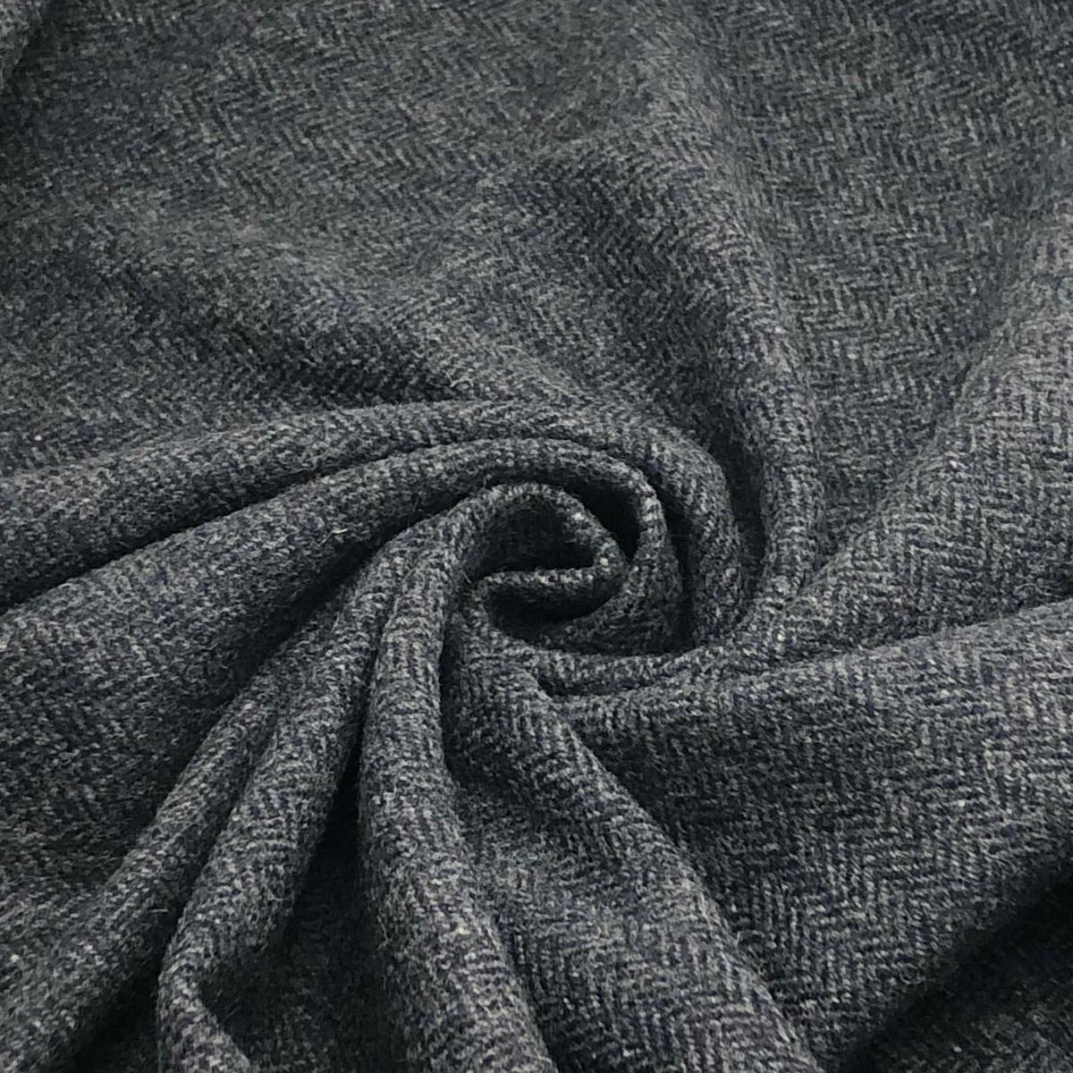 Heather Herringbone - Woven - Grey - 2.3M Bundle