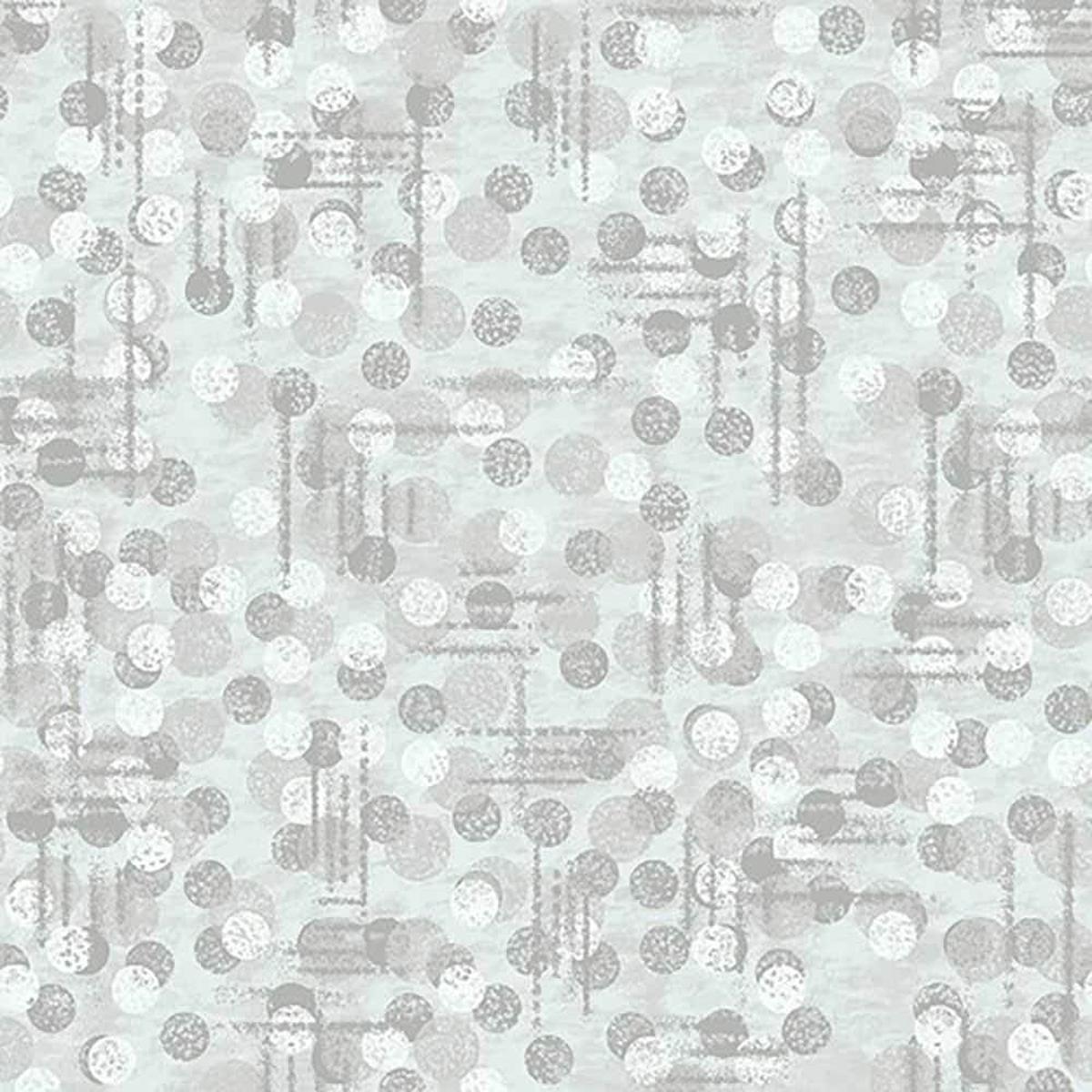 Blank Quilting - Jot Dot - The Blank Quilting Corp - Tonal Texture & Dots - Light Grey - Yardage