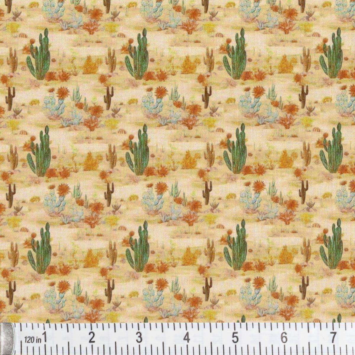 Desert Oasis Pattern #4 Fabric