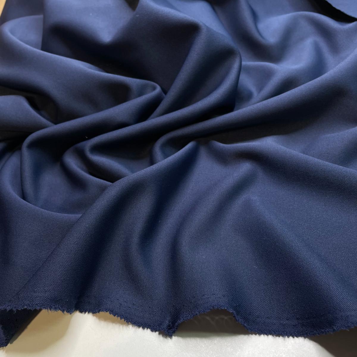 Monarchy - Double Cloth Knit Polyester Blend - Navy - 3M Bundle