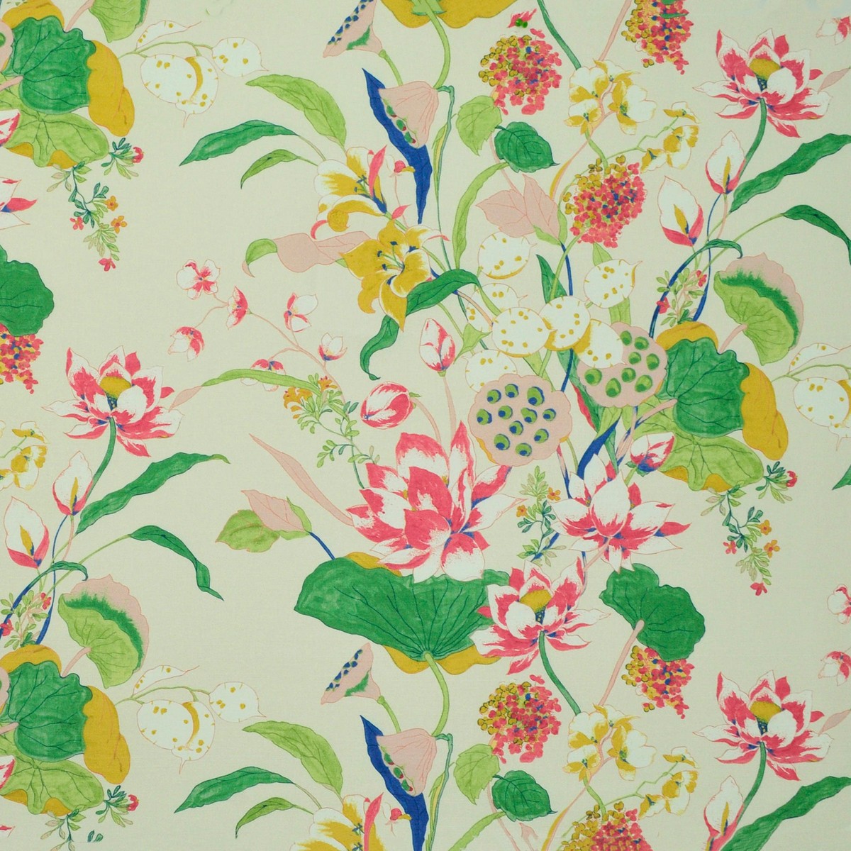 Lotus Garden Primary P/Kaufmann Fabric