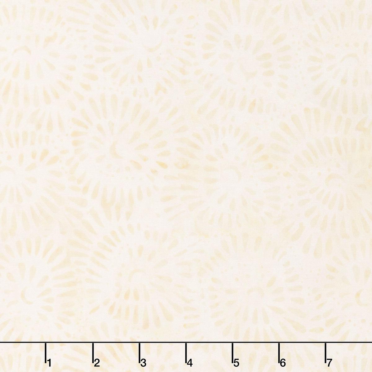 Bead Flowers Cream Yardage