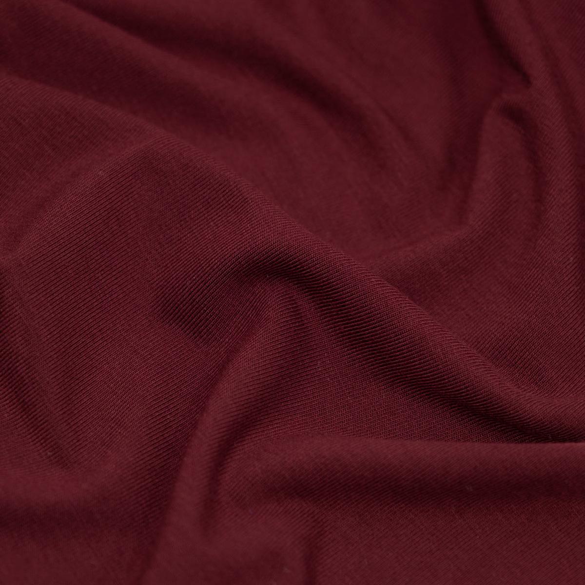 Bamboo Jersey Knit - Cabernet