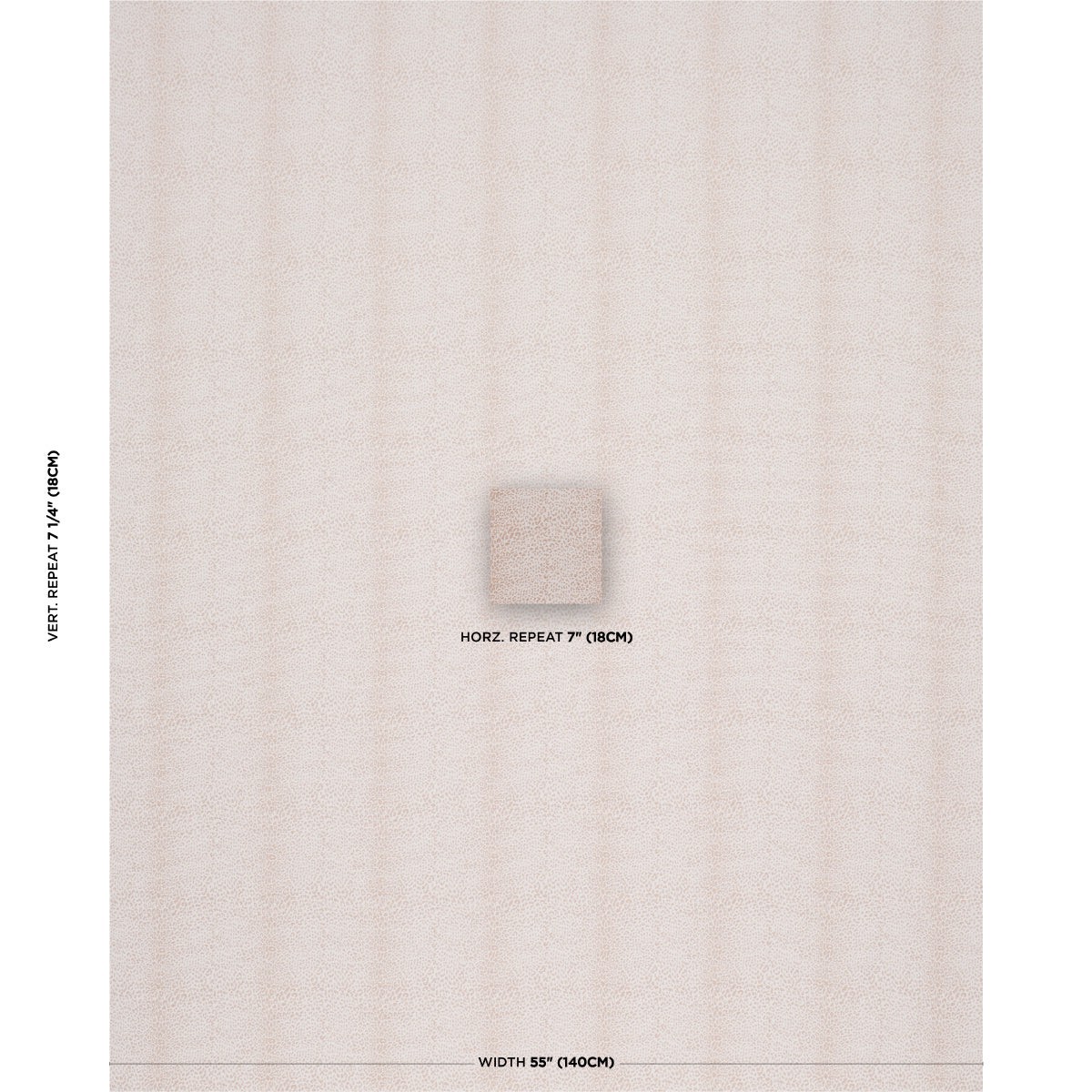 Mini Leopard Outdoor - Blush - Schumacher 75438 Fabric
