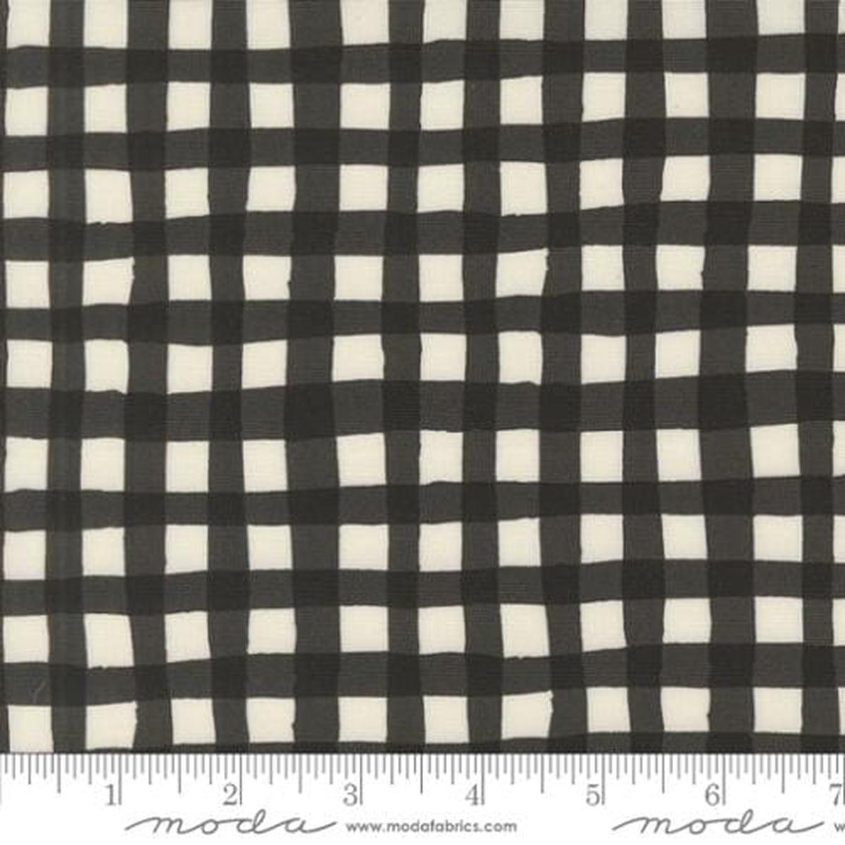 Moda Emmitt and Ivy - Winter Picnic Gingham Black 55693 17