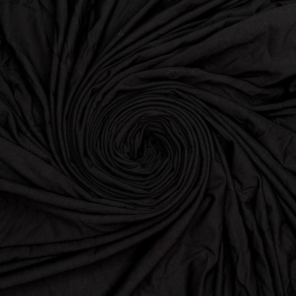 Down To Earth - Jersey Rayon Knit - Black - 2.25M Bundle
