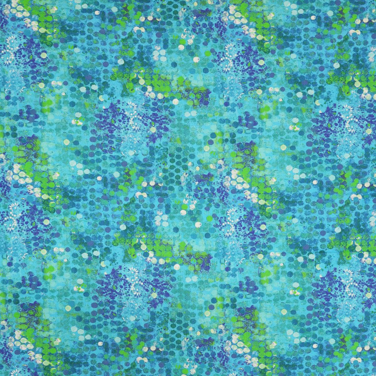 Shine On Fabric Collection - Glimmer Turquoise
