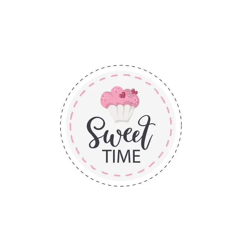 Sweet Time Sticker Fabric Panel