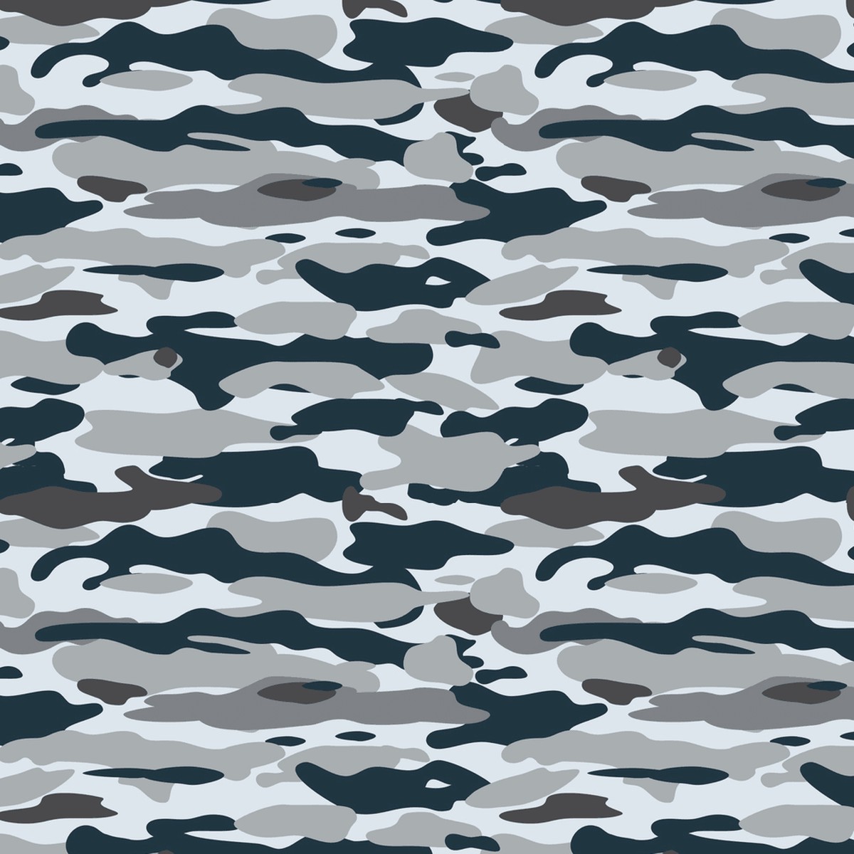 Camouflage Fabric - NavyGray