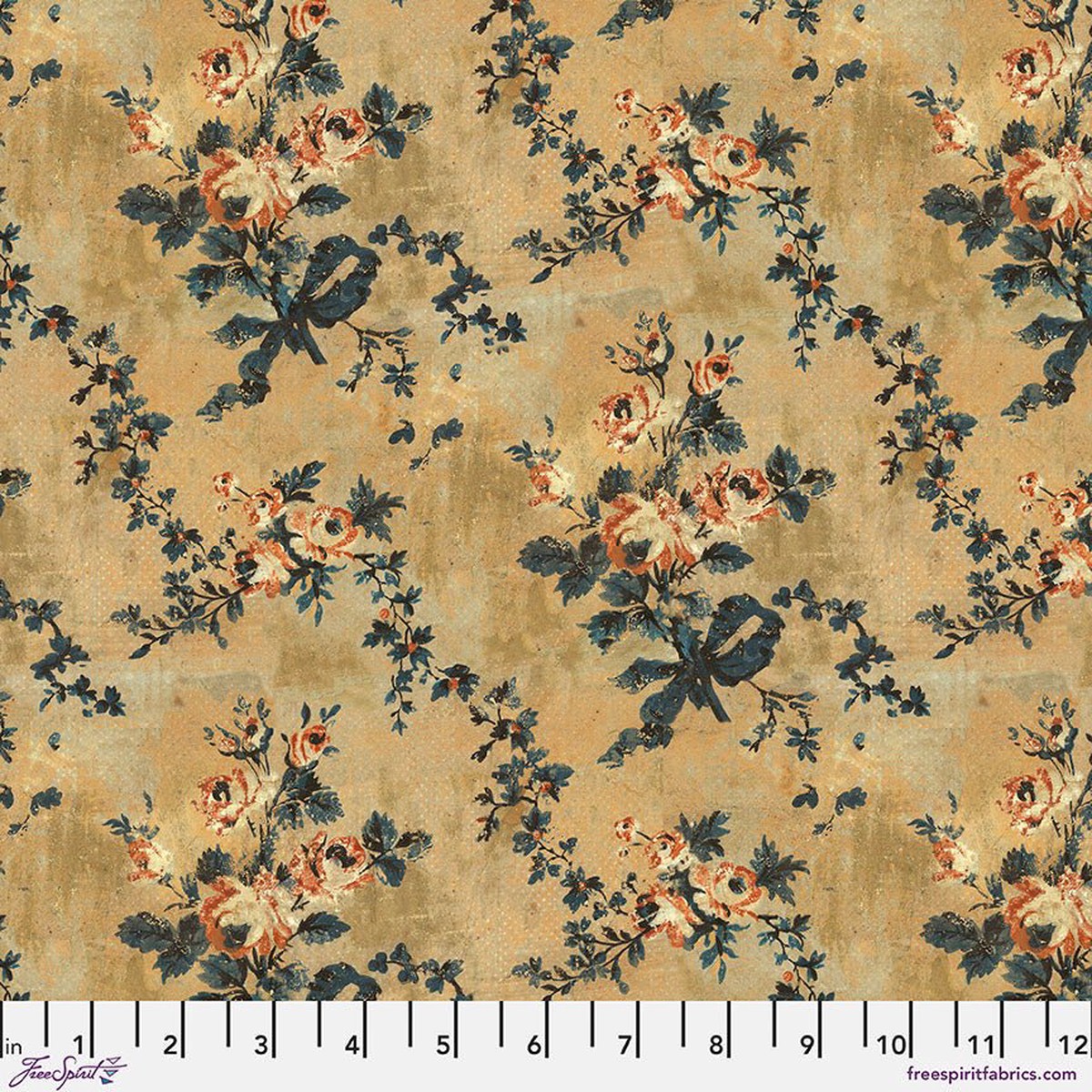 Forgotten in Orange Tim Holtz Laboratory (14 yard)