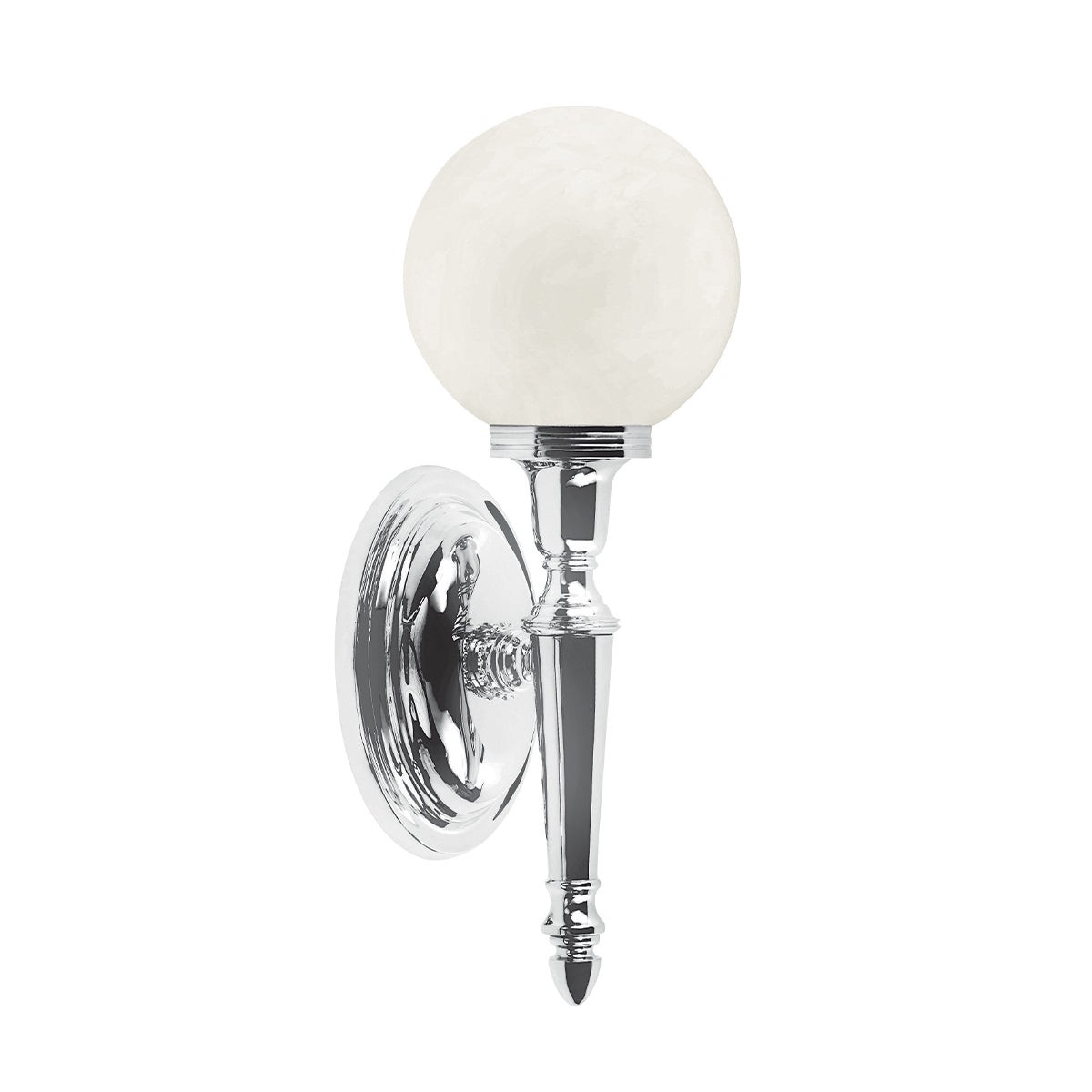 Lucas + McKearn Dryden-4 1 Light Bath Light in Polished Chrome