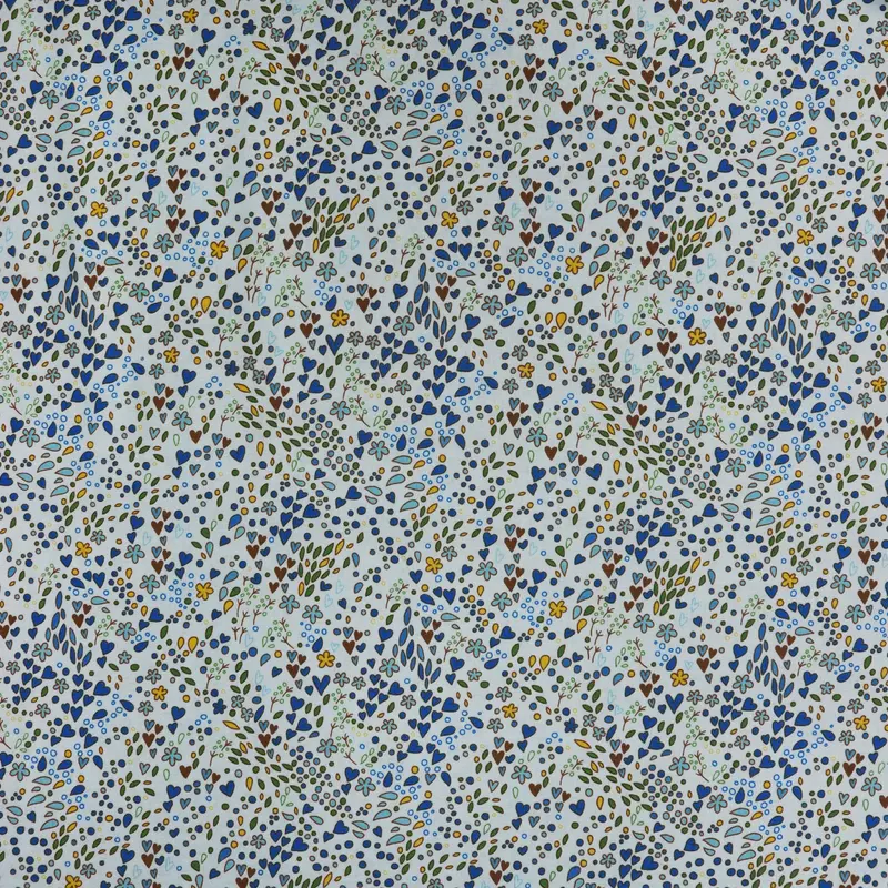 Bird Song Fabric Collection - Sing a Song Blue