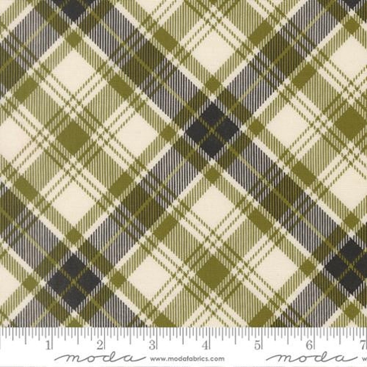 Moda - Chilly - Sweetwater - Christmas Plaid Pine 55715 13