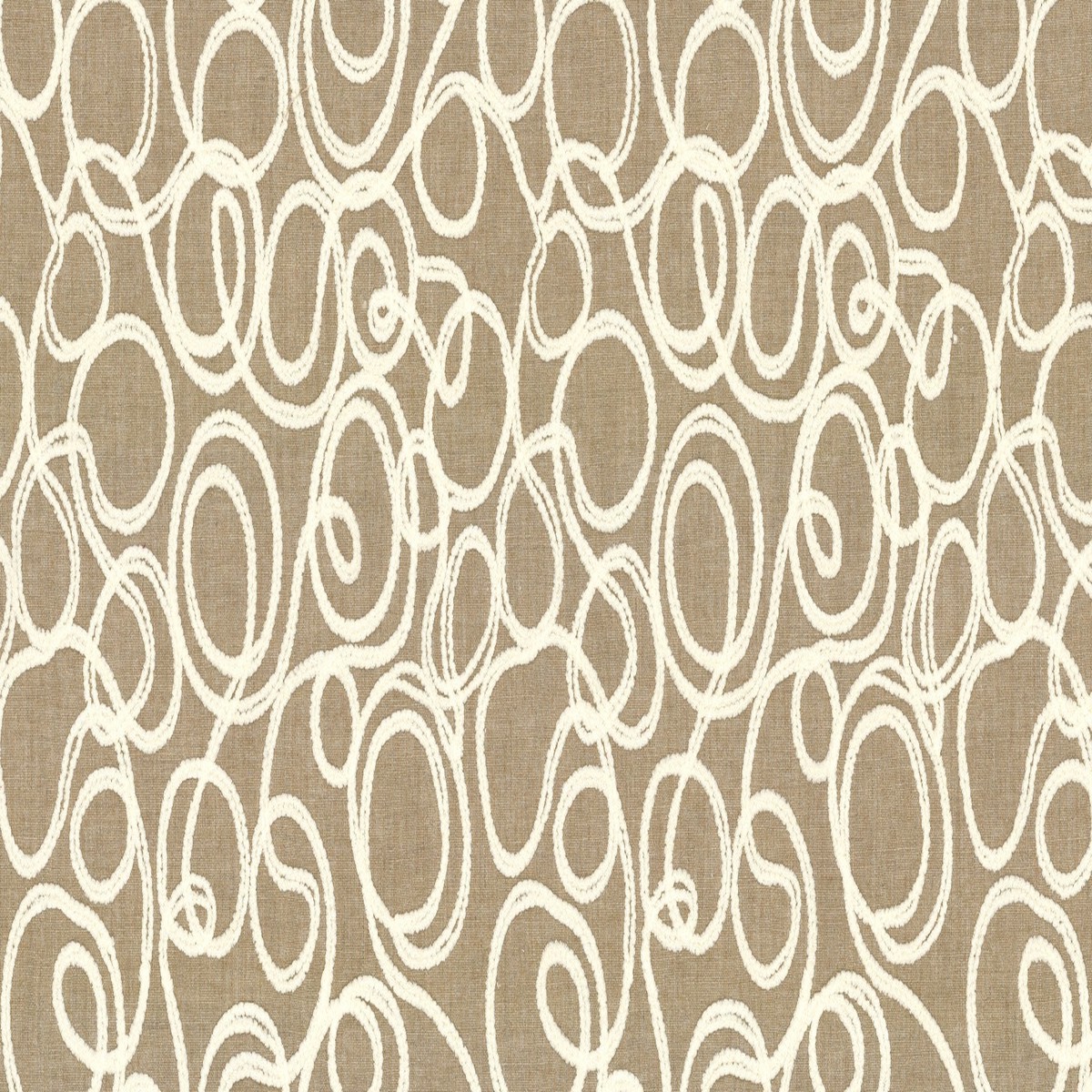 Squiggles 02 Desized Covington Fabric