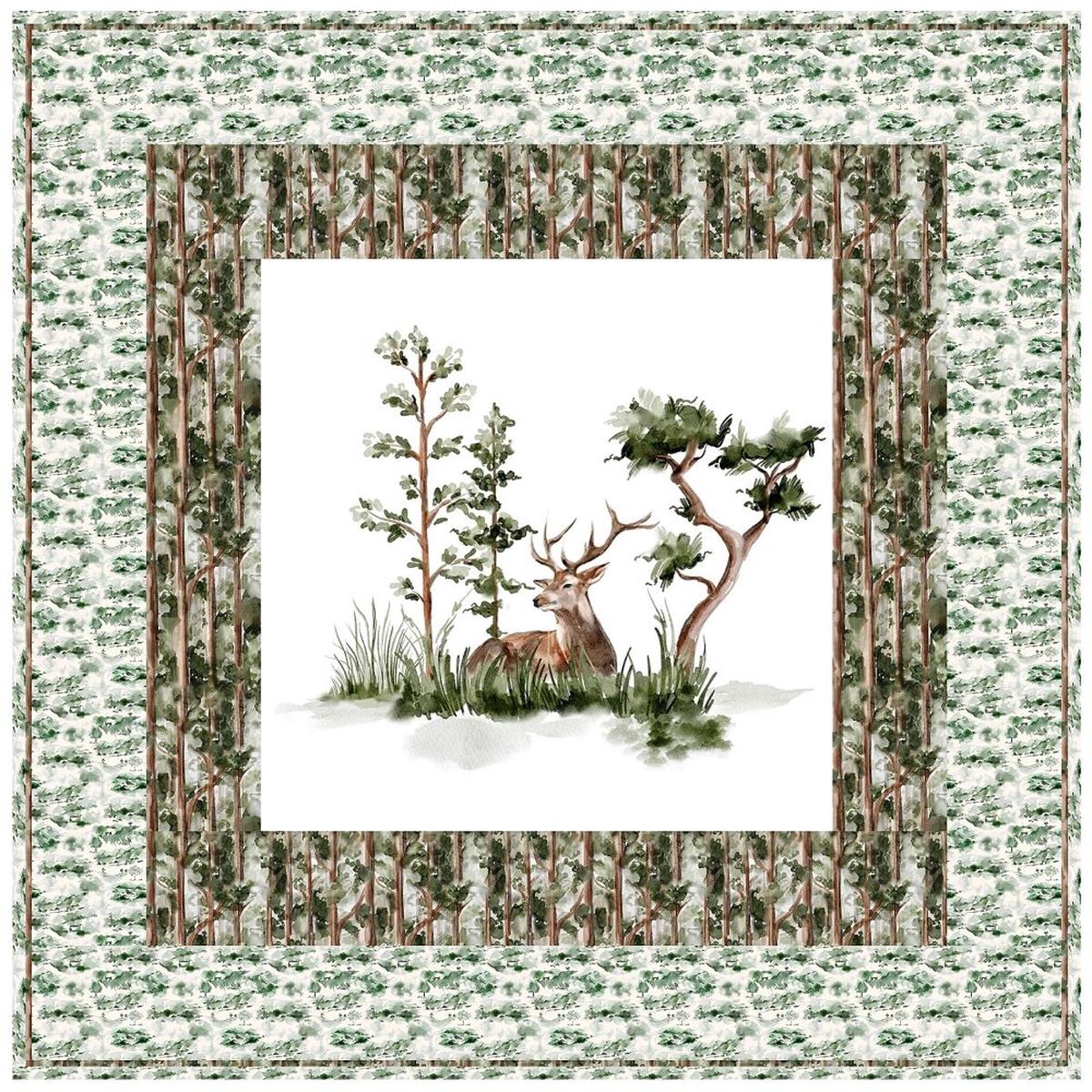 Life In The Wild 3 Wall Hanging 42 x 42