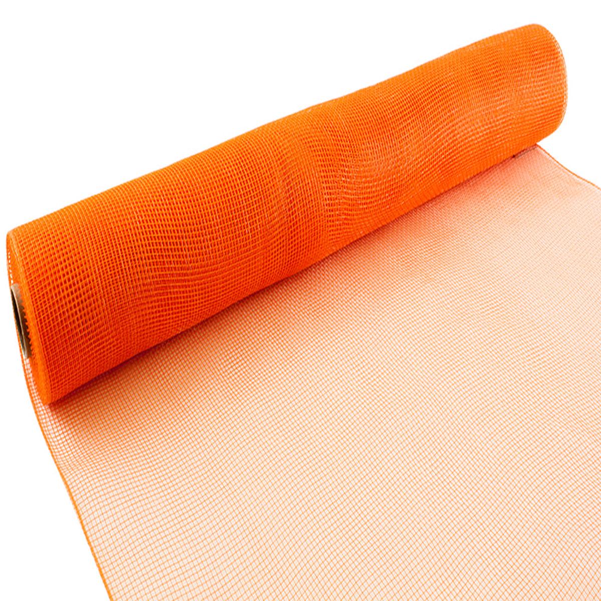 Deco Mesh 53cm x 9.1m (10yds) - Orange