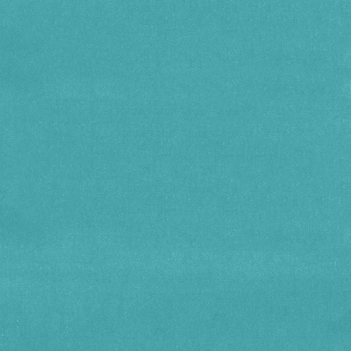 SCHUMACHER PERFECT BASICS: VELVET GAINSBOROUGH VELVET VELVETS,HIGH PERFORMANCE VELVETS,HIGH PERFORMANCE TURQUOISE - 64537