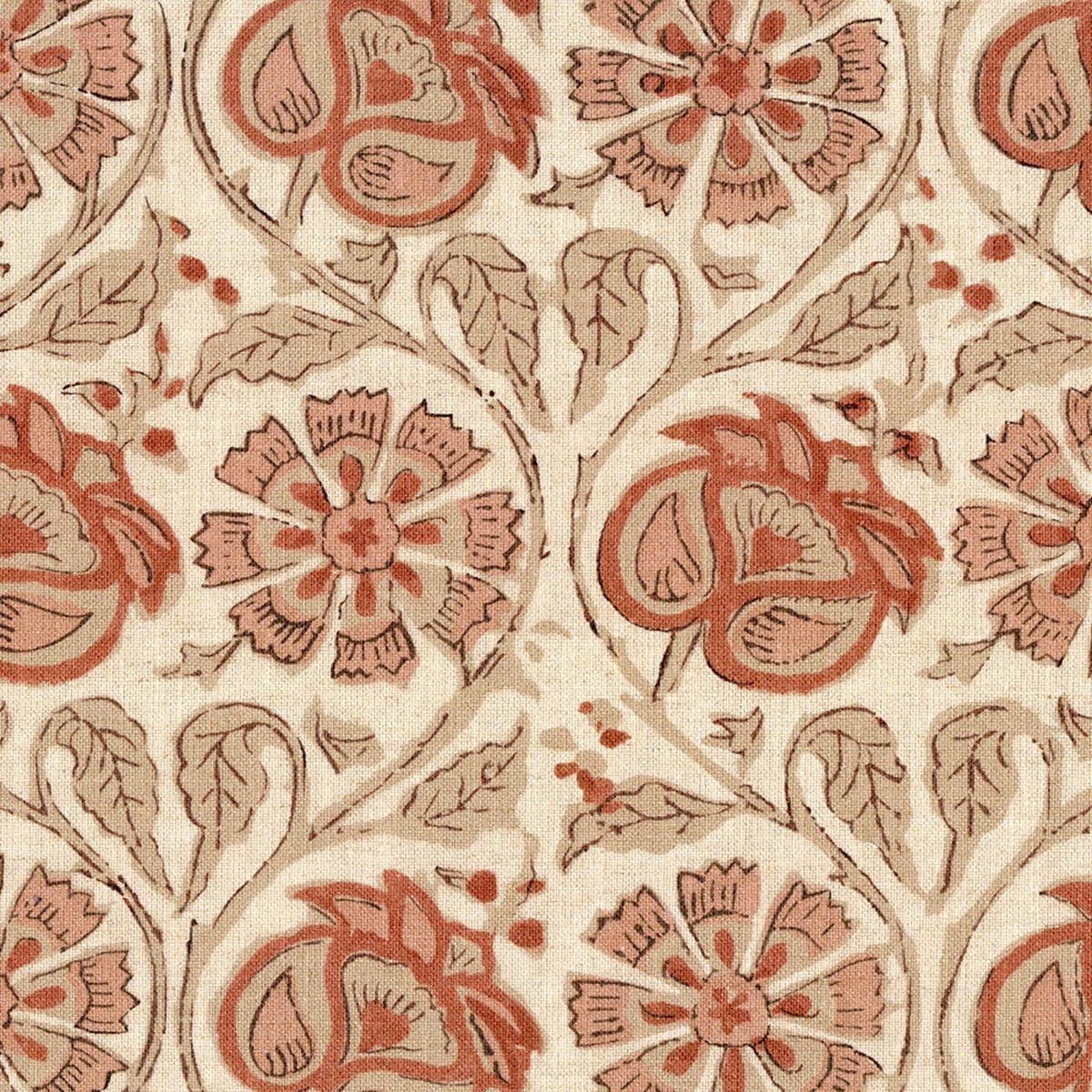 Carrie Henna Regal Fabric