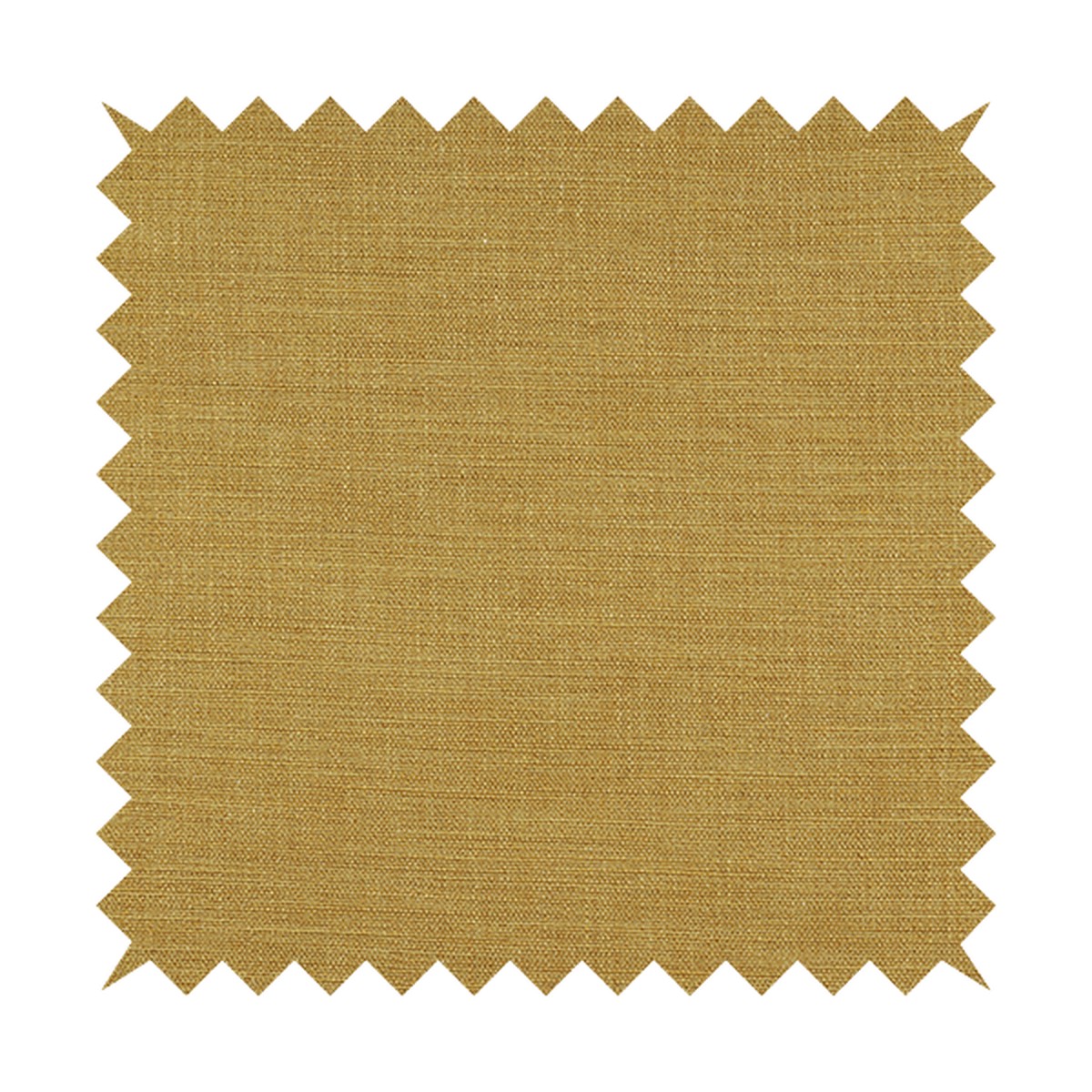 Madagascar Linen Weave Furnishing Fabric In Sunshine Yellow Colour